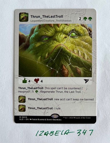 Mtg thrun the last - thrun,, troll