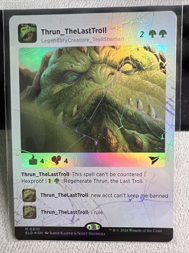 Thrun the last troll foil - the, *foil*