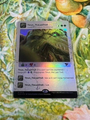 Thrun the last troll - troll, (foil)