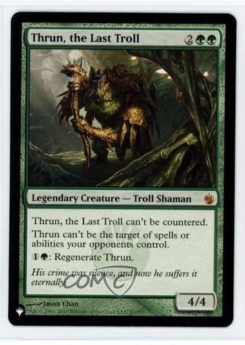 Thrun the last troll magic - the,