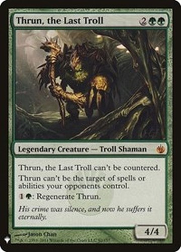 Mtg thrun ultimo troll - mtg, l'ultimo