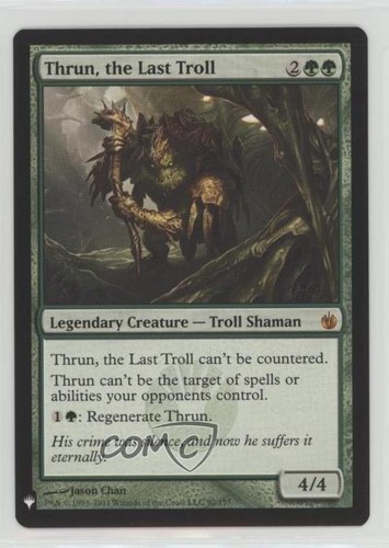Thrun the last troll - troll, (mirrodin
