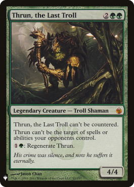 Magic mtg thrun the - mtg, thrun,
