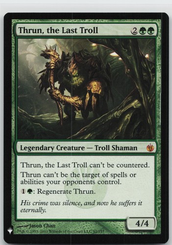 Thrun ultimo troll m - thrun,, l'ultimo