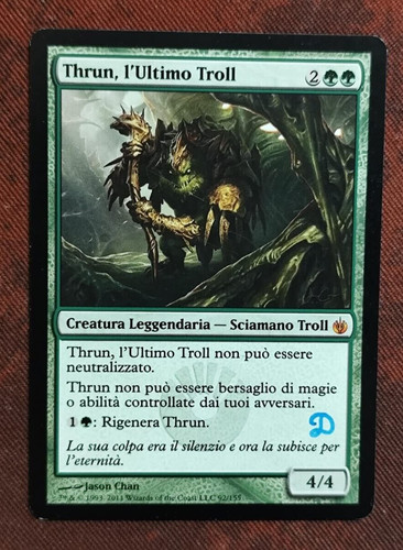 Mtg thrun the last troll - last,