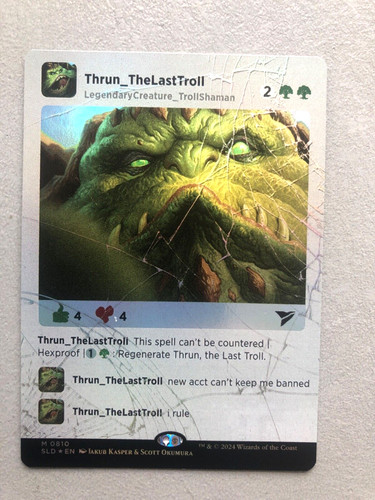 Mtg secret lair thrun the - lair,