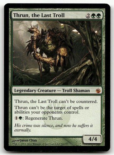 Thrun the last - the, troll